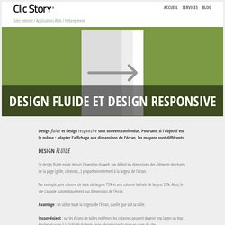 Design fluide et design responsive