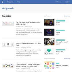 Web Design Freebies, UI Kits, Icons