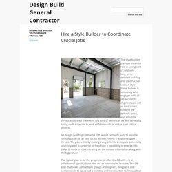 Design Build General Contractor