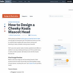 How to Design a Cheeky Koala Mascot Head