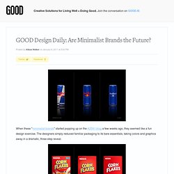 Design Daily: Are Minimalist Brands the Future? - Design