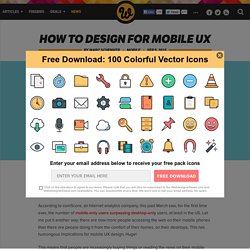 How to design for mobile UX