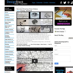 Design Stack: Narrated Drawing Class Videos