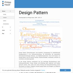 Design Pattern Katalog
