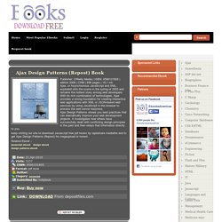 Ajax Design Patterns (Repost) ebooks download free