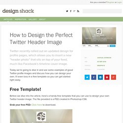 How to Design the Perfect Twitter Header Image