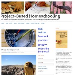Project Based Homeschooling