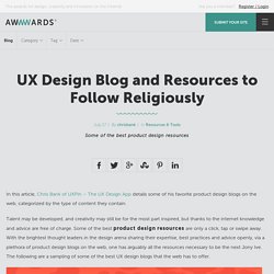 UX Design Blog and Resources to Follow Religiously