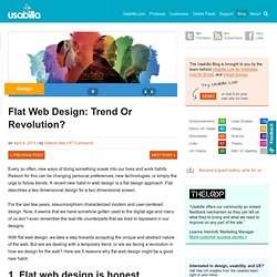 Flat Web Design: Trend Or Revolution?
