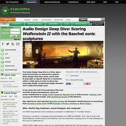 Audio Design Deep Dive: Scoring Wolfenstein