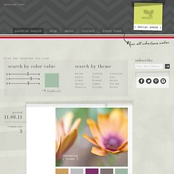 Design Seeds&: For All Who Love Color