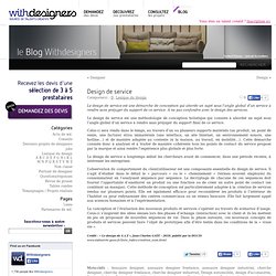 Design de service « Withdesigners