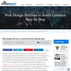 Web Design Services in South Carolina: Step By Step