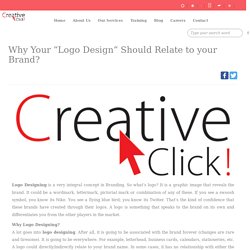 Why Your “Logo Design” Should Relate to your Brand? - blog