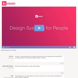 Design Systems for People - invisionapp