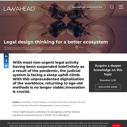 Legal design thinking for a better ecosystem - IE Law Hub