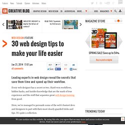 30 web design tips to make your life easier