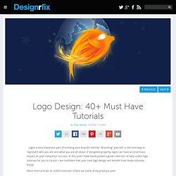 Logo Design: 40+ Must Have Tutorials