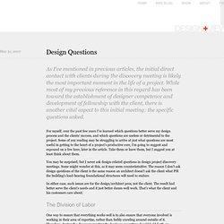 Design Questions