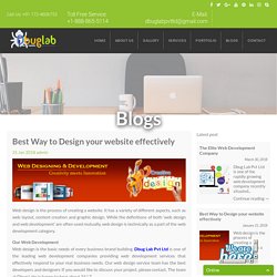 Best Way to Design your website effectively - Dbug Lab Pvt. Ltd.