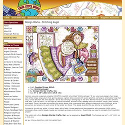 Design Works - Stitching Angel - Cross Stitch World