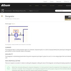 Online Documentation for Altium Products