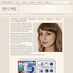 About the designer Alexandra Fomicheva