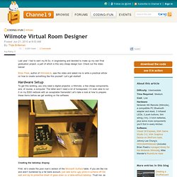 Wiimote Virtual Room Designer