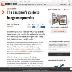 The designer's guide to image compression