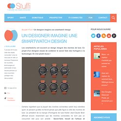 Un designer imagine une smartwatch design