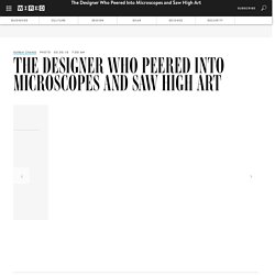 The Designer Who Peered Into Microscopes and Saw High Art