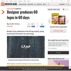 Designer produces 60 logos in 60 days