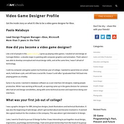 Video Game Designer Profile