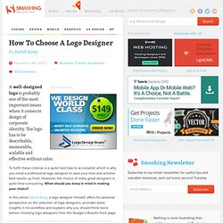 How To Choose A Logo Designer