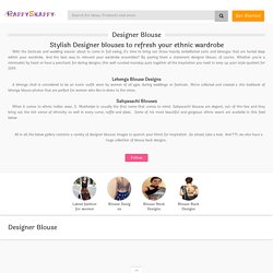 2715 Designer blouse images: Stylish blouse neck designs for the Desi Girl