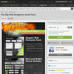 The Big Web Designers Asset Pack