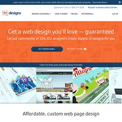 Affordable Website Design. Get Your Web Page Design in 7 Days