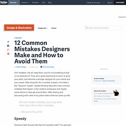 How Designers Can Avoid Making Mistakes