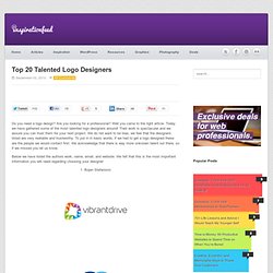 Top 20 Talented Logo Designers