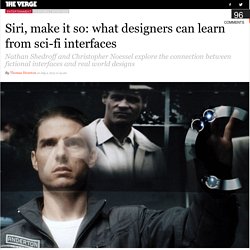 Siri, make it so: what designers can learn from sci-fi interfaces
