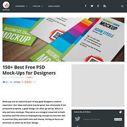 150+ Best Free PSD Mock-Ups