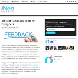 10 Best Feedback Tools for Designers