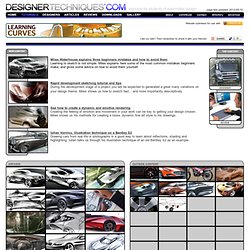 Tutoriales - Información para los que la esperanza de crear una carrera en Diseño Automotriz.