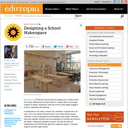 Designing a School Makerspace