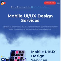 Mobile App UI/UX Designing Services