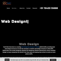 Web Designing Company in Noida - Yashi Web Solutions