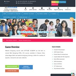 Web Designing HTML CSS Course in Yamuna Vihar, Uttam Nagar Delhi