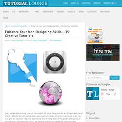 Designing Icons - 35 tutorials