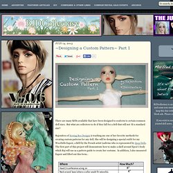 ~Designing a Custom Pattern~ Part 1