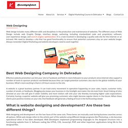 Best Web Designing Company in Dehradun Uttarakhand